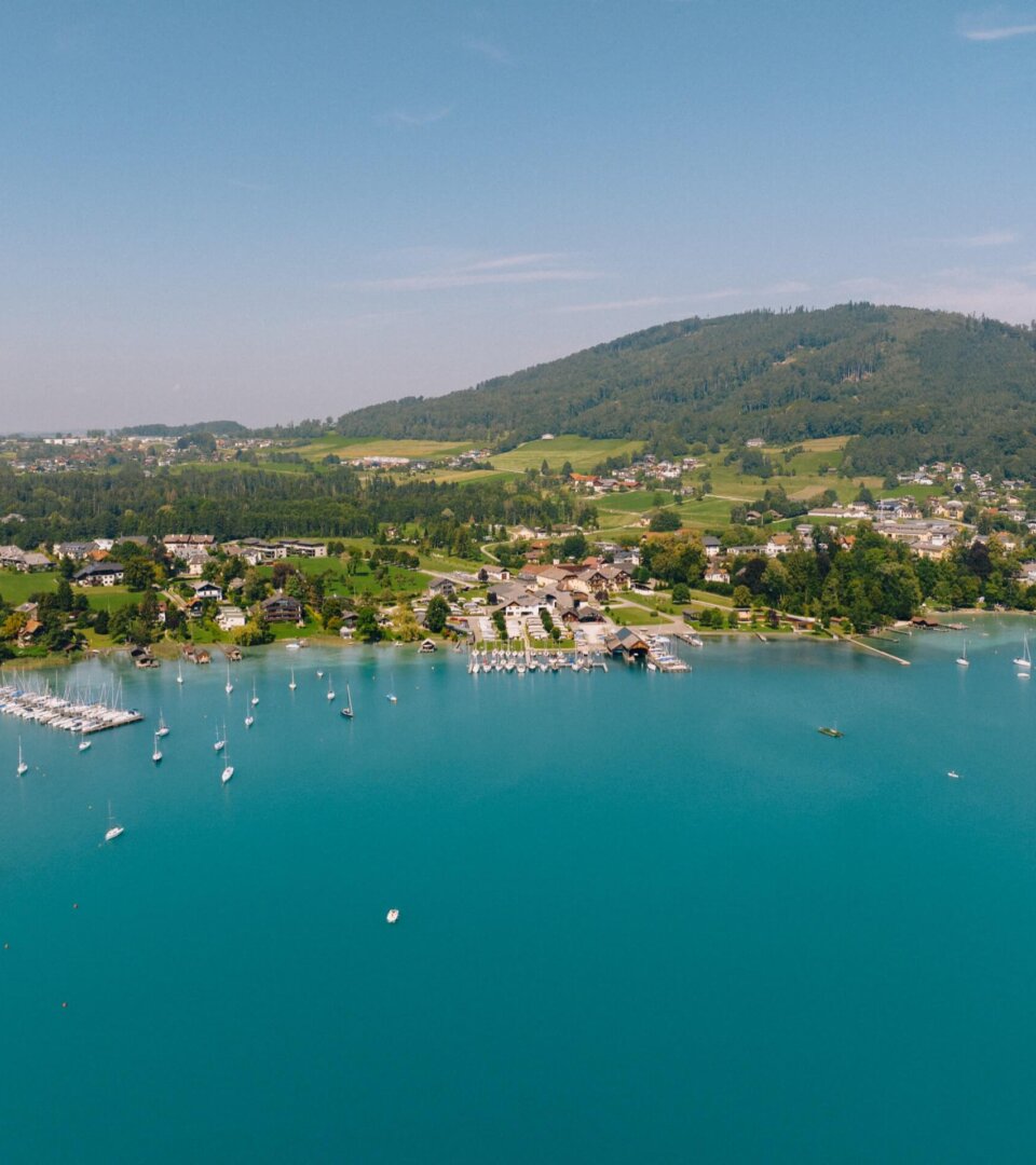 Der türkise Attersee