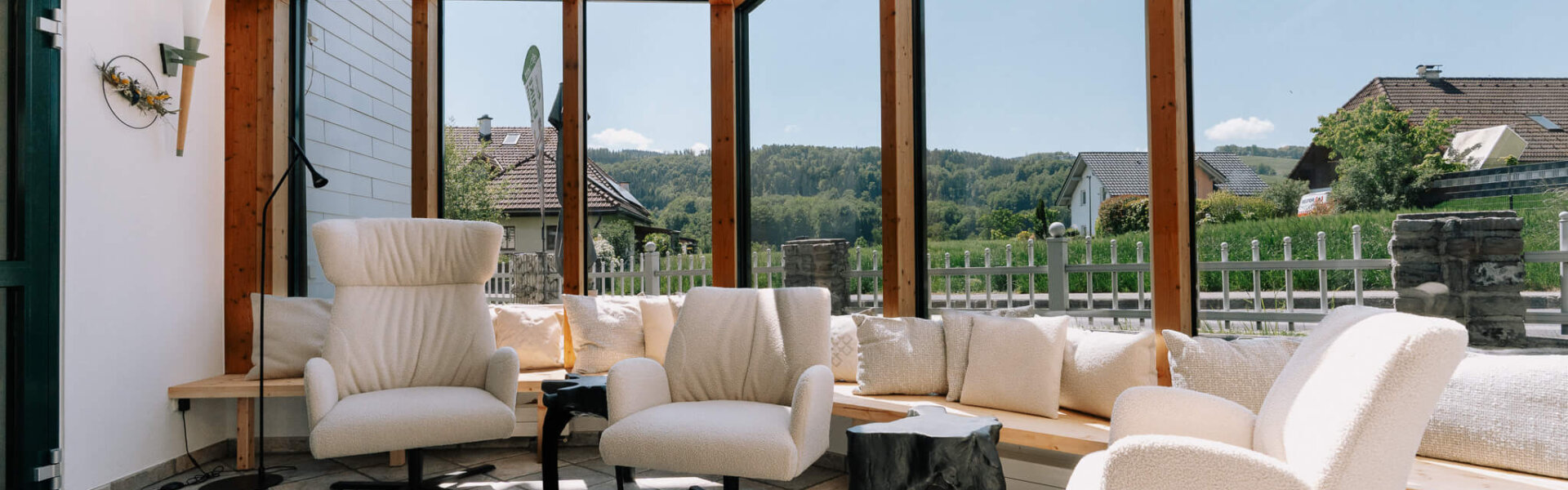 Eingangsbereich Lounge